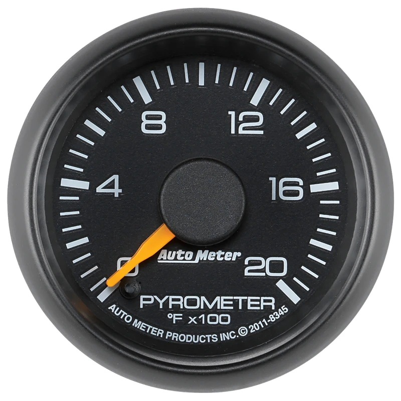 Autometer Factory Match Chevy 2-1/16in FSE 0-2000 Pyro Kit Gauge