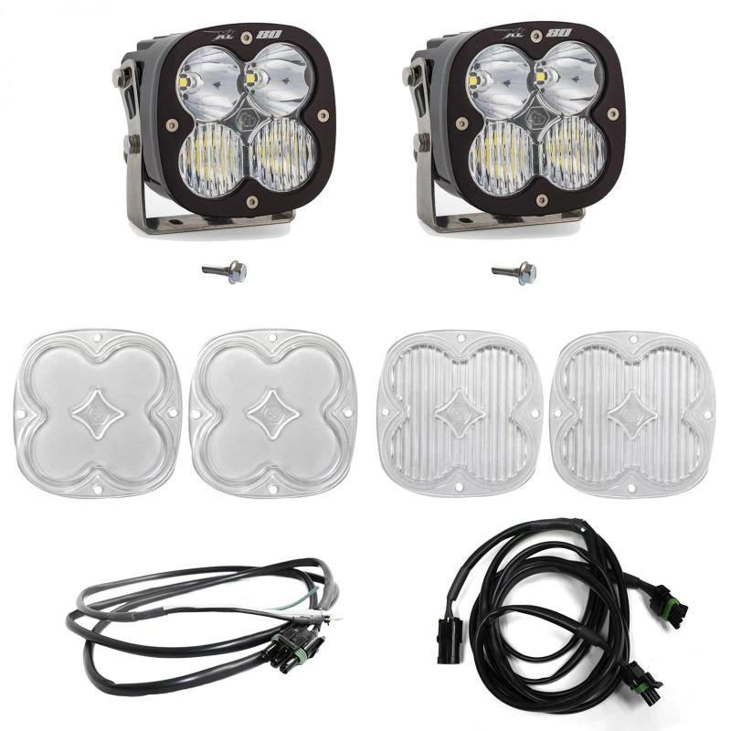 Baja Designs A-Pillar Light Kit XL80 D/C mit Upfitter für 2021+ Ford Bronco
