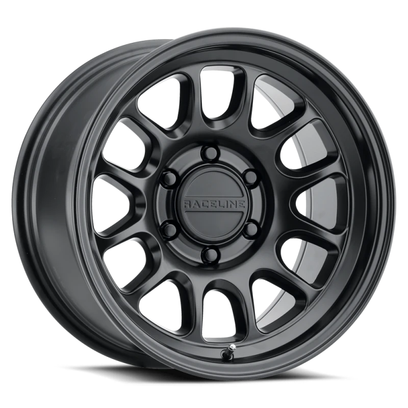 Raceline 958B Rogue 17x8.5in / 8X170 BP / 0mm Offset / 130.81mm Bore - Satin Black