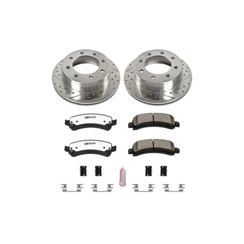 powerstop_K2043-36-67945487644f4 Power Stop 06-17 Chevrolet Express 2500 Rear Z36 Truck & Tow Brake Kit