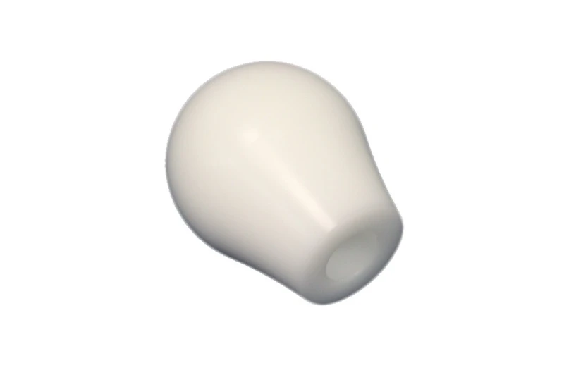 Torque Solution Delrin Tear Drop Shift Knob (White)