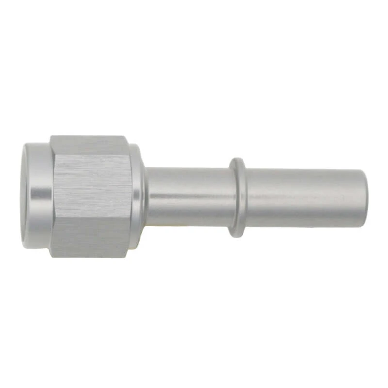 DeatschWerks 6AN-Weibliches Flare-Swivel auf 3/8-Zoll-Männliches EFI-Quick-Disconnect - Anodisiertes DW-Titan