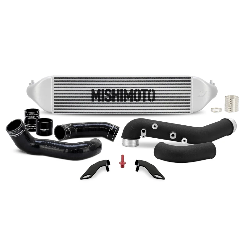 Mishimoto 2023+ Honda Civic Type-R Intercooler Kit w/Pipes - Silver Intercooler/Black Pipes