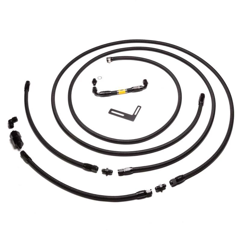 Chase Bays Front to Rear AN Fuel Line Kit for 83-87 Toyota AE86 Corolla (w/Beams 3S-GE)