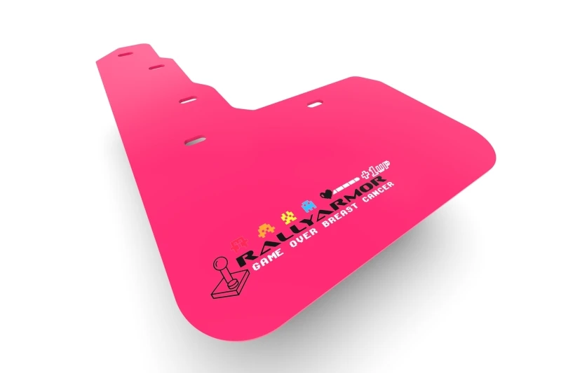 Rally Armor Pink Mud Flap BCE Logo for 22-24 Subaru WRX