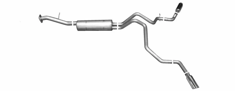 Gibson 00-06 Chevrolet Tahoe LS 4.8L 2.25in Cat-Back Dual Extreme Auspuff - Edelstahl