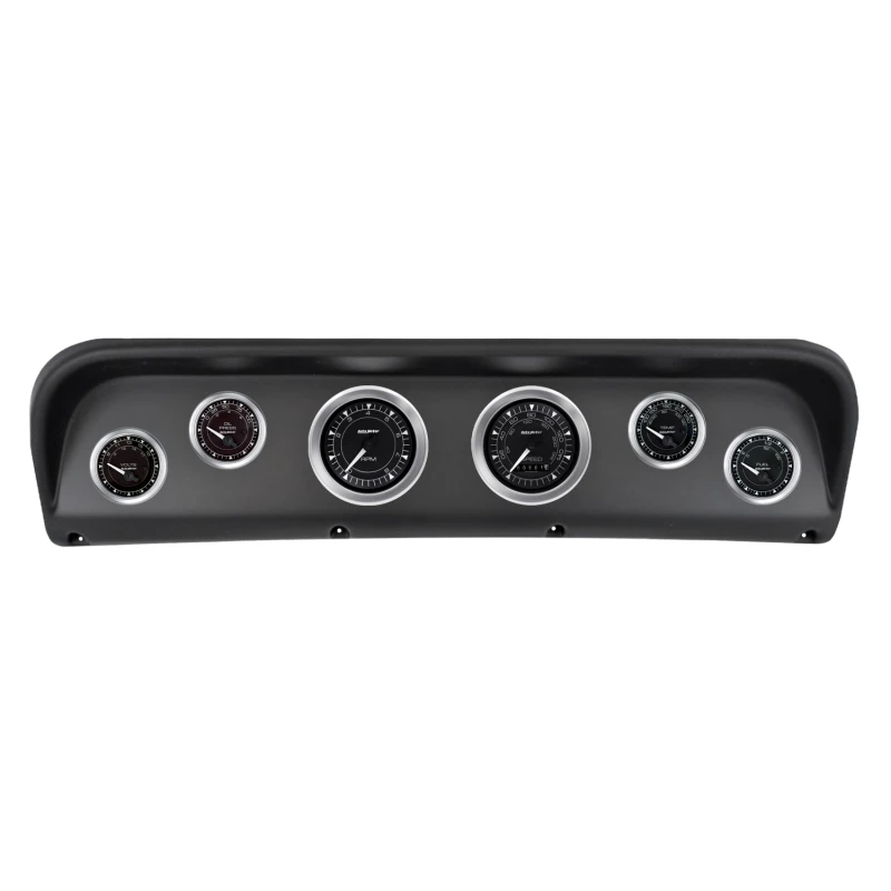 Autometer Chrono Direct Fit Dash Kit 67-72 Ford F100 (2 x 3-3/8in. / 4 x 2-1/16in.)