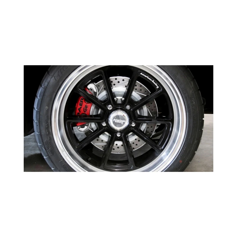 Baer Brakes 78-88 GM Malibu/El Camino/Monte Carlo/Regal 13in Classic Series Front Brake Kit - Red