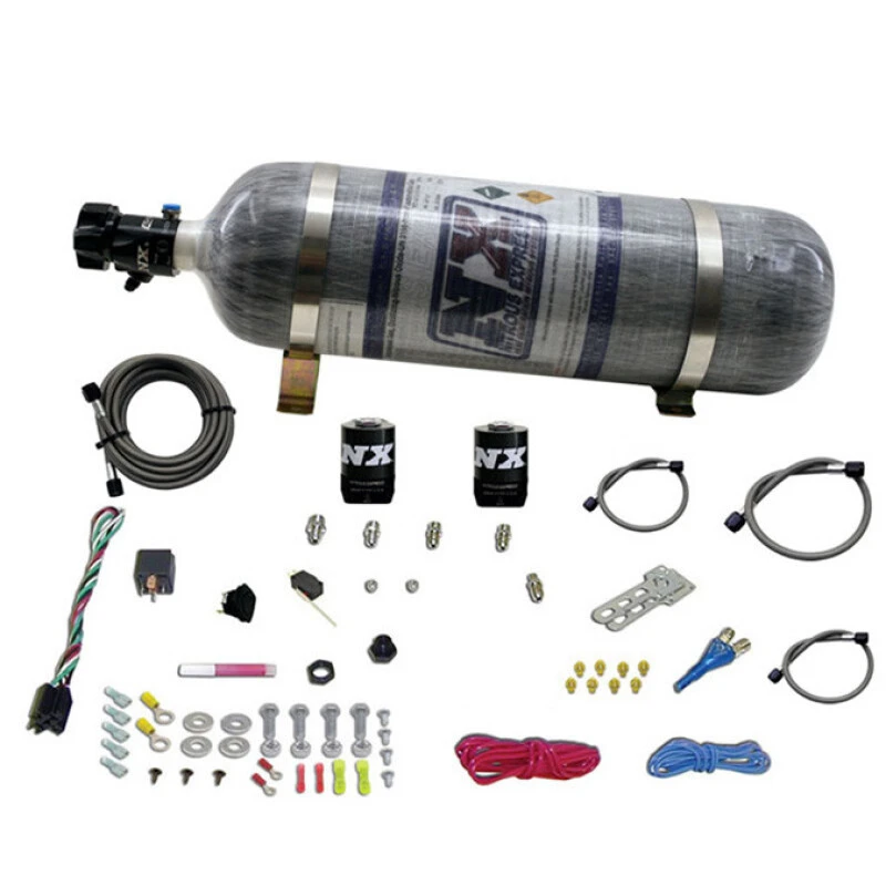 Nitrous Express All Ford EFI Single Nozzle Nitrous Kit w/Composite Bottle
