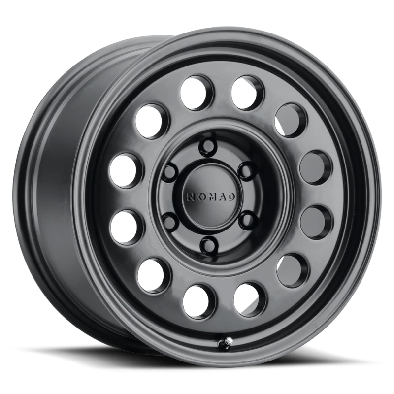 Nomad N501SB Convoy 17x8.5 / 6x139.7 BP / +25mm Offset / 106.1mm Bore - Satin Black Wheel