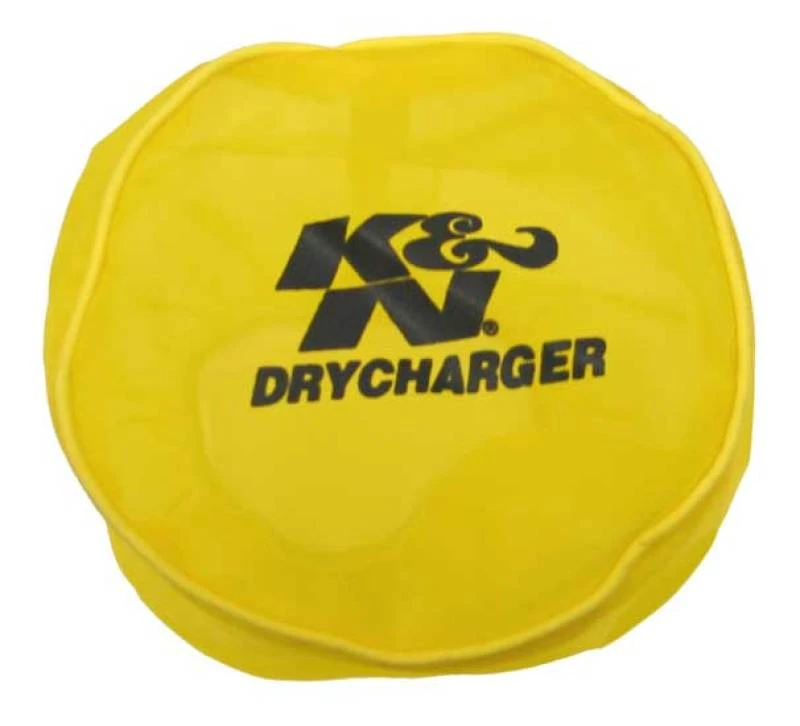 K&N Gelber Drycharger Runder Tapered Luftfilter-Wrap