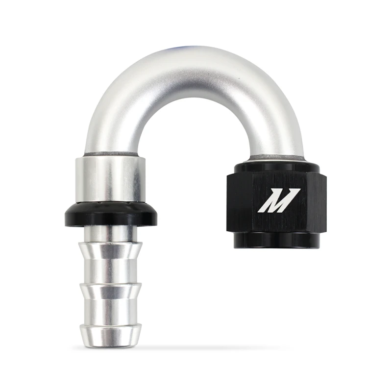 Mishimoto 180-Grad-Push-Lock-Fitting -10AN