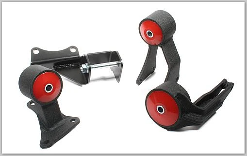 Innovative 84-87 Civic B-Series Black Steel Motorhalterungen 75A Bushings (Cable)