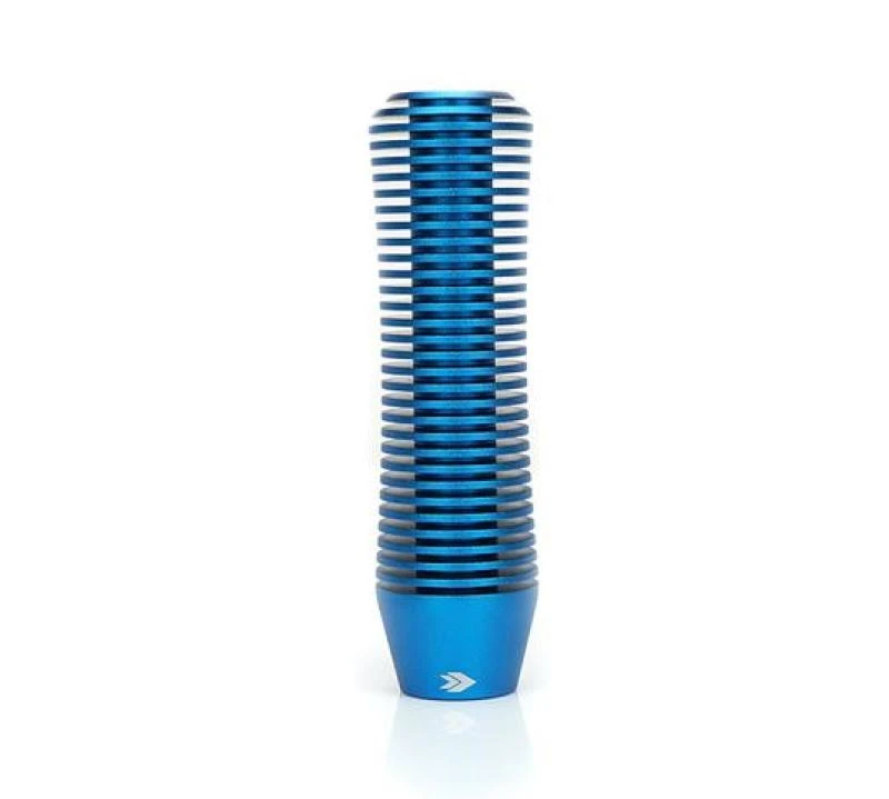 NRG Shift Knob Heat Sink Curvy Short Blau