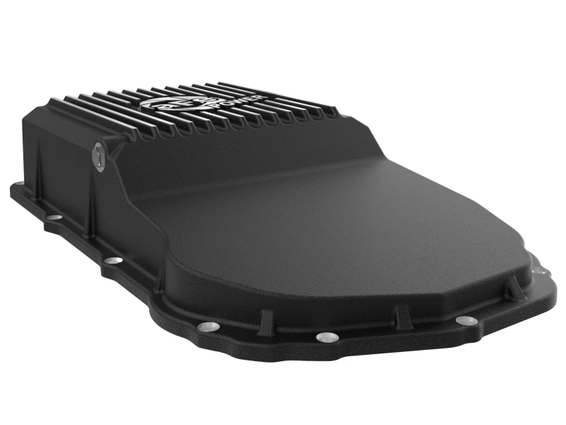 aFe POWER 21-24 RAM 1550 TRX Pro Series Transmission Pan Black w/ Machined Fins