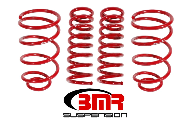 BMR 64-66 A-Body Tieferlegungsfeder-Kit (Set aus 4) - Rot