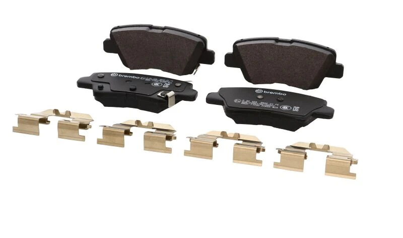 Brembo OE 21-22 Hyundai Accent/19-24 Nexo/2016 Sonata/2019 Sonata PRIME Low-Met Brake Pad - Rear