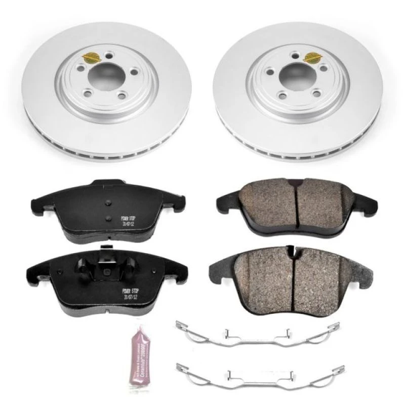 powerstop_CRK5636-679456458bb75 Power Stop 06-08 Jaguar S-Type Front Z23 Evolution Sport Coated Brake Kit