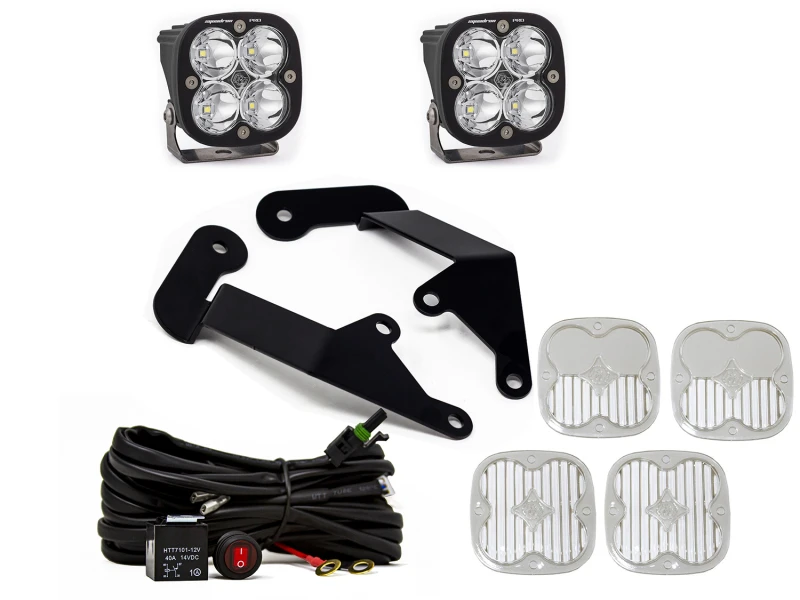 Baja Designs Squadron Pro Spot LED Light Pods for 21+ Ford Bronco Sport - Clear