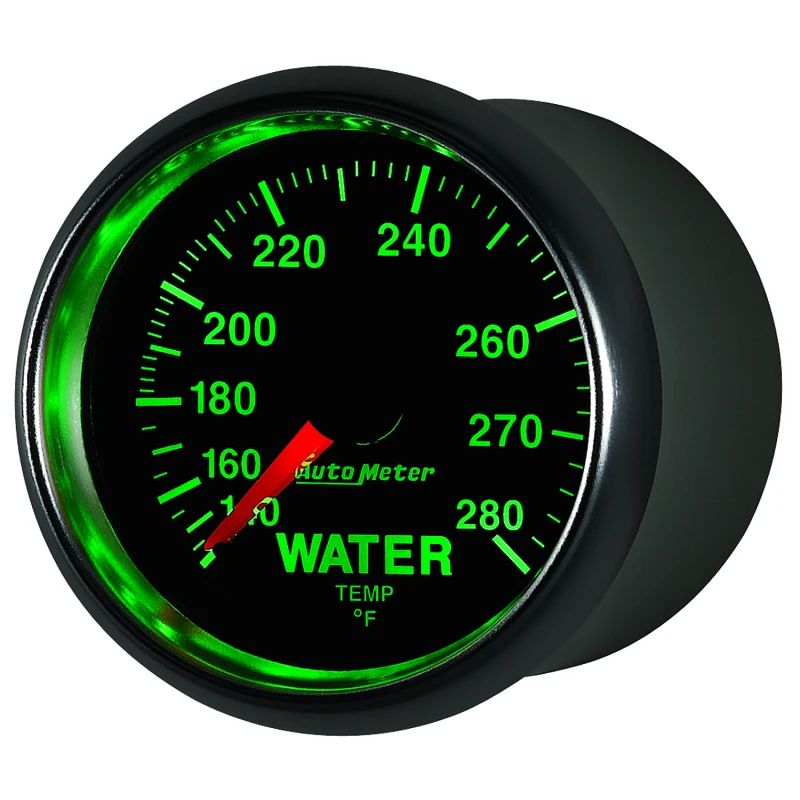 AutoMeter Gauge Water Temp 2-1/16in. 140-280 Deg. F Mechanical Gs