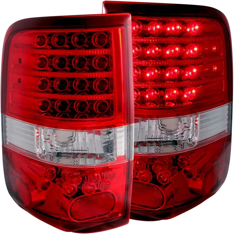 ANZO 2004-2008 Ford F-150 LED Rückleuchten Rot/Klar