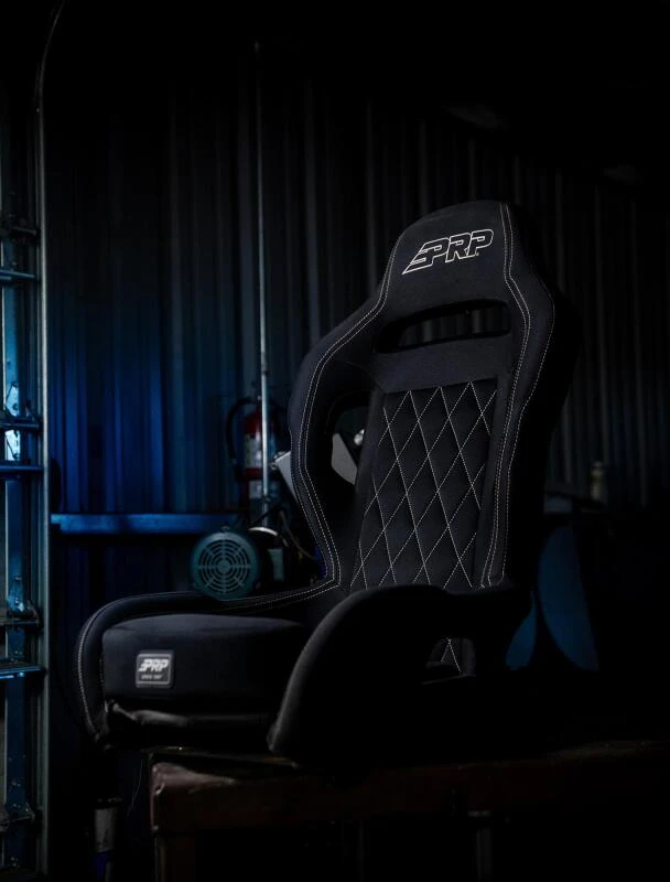 PRP Contour UTV Suspension Seat -Black Cloth