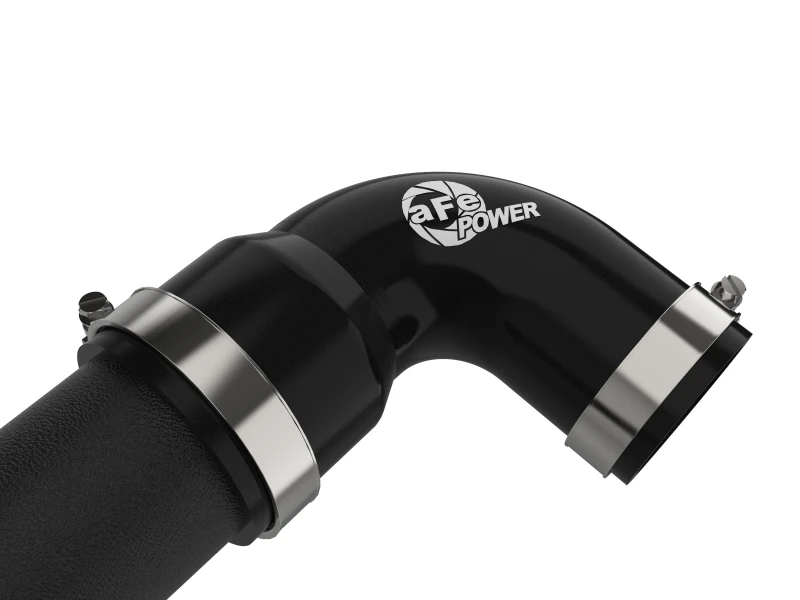 aFe 19-22 Hyundai Veloster N L4 2.0L (t) BladeRunner 2-1/2 Zoll Aluminium Hot Charge Pipe - Schwarz