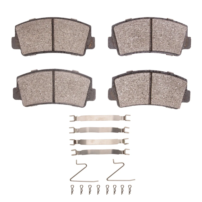 DFC 79-79 Mazda RX-7 Front 5000 Advanced Ceramic Brake Pads and Hardware Kit