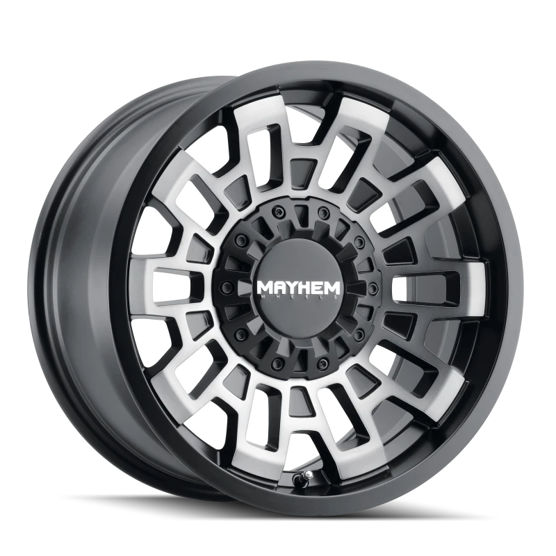 Mayhem 8113 Cortex 17x9 / 5x127 BP / -12mm Offset / 87.1mm Hub Matte Black w/ Dark Tint Wheel