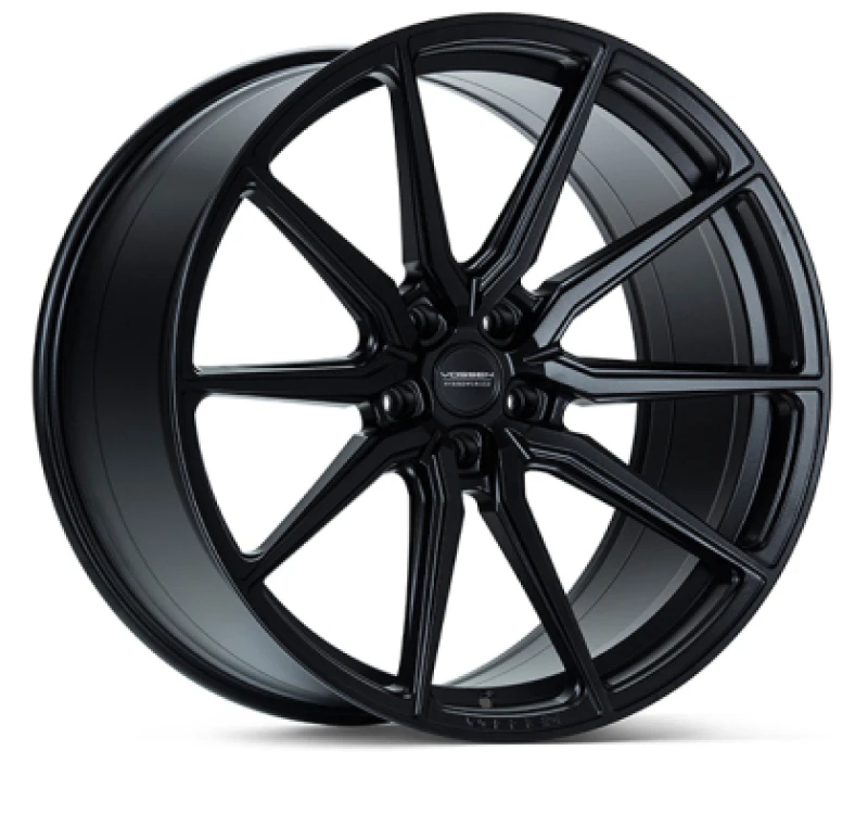 Vossen HF-3 22x11 / 5x127 / ET-6 / Super Deep / 71.5 - Satin Black Wheel