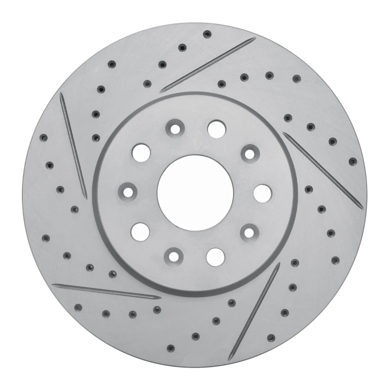 DFC 14-20 Cadillac Cts Front Left Drilled & Slotted Geoperformance Rotor