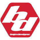 Baja Designs LP4 Series Single Rock Guard - Black