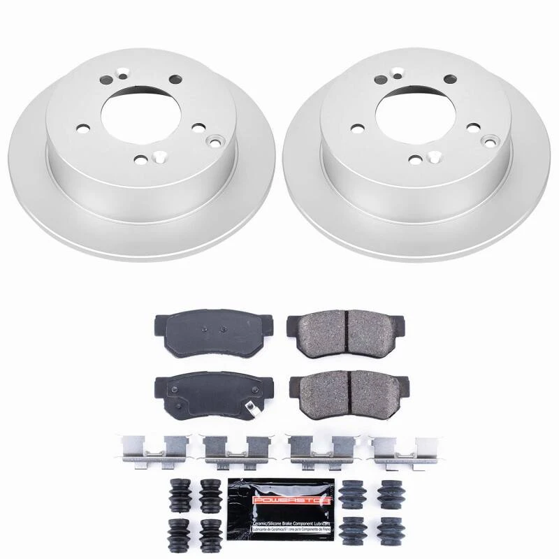 Power Stop 06-08 Hyundai Sonata Rear Z23 Coated Brake Kit