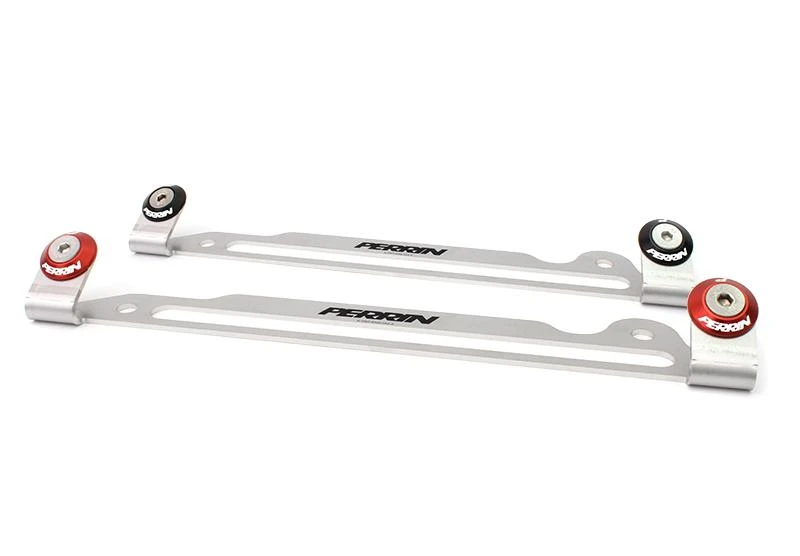 Perrin Motorabdeckungssicherung für 15-16 Subaru WRX - Schwarze Unterlegscheiben