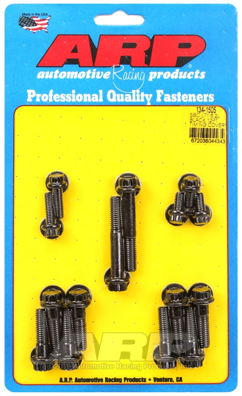 ARP Zahnriemenabdeckungsschrauben-Kit für SBC LT1 6.2L