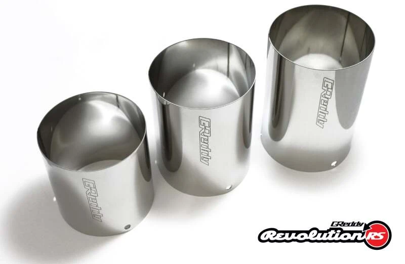 GReddy Universal 3in Revolution RS Muffler SS Tip