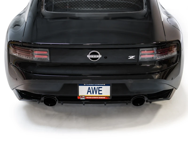 AWE 2023 Nissan Z RZ34 RWD Track Edition Catback Auspuffsystem mit Diamant-Schwarz-Tips