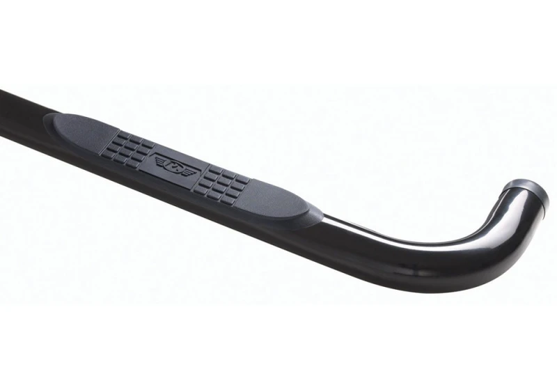 Rampage 3 Inch Round Nerf Bar for 1987-1995 Jeep Wrangler (YJ) - Black