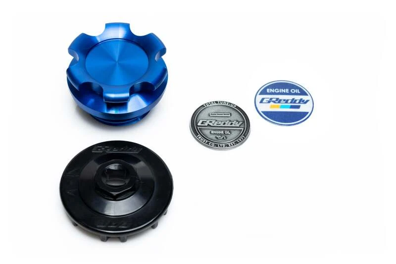 GReddy Type-B Öldeckel für Mazda M35-P4.0 – Blau