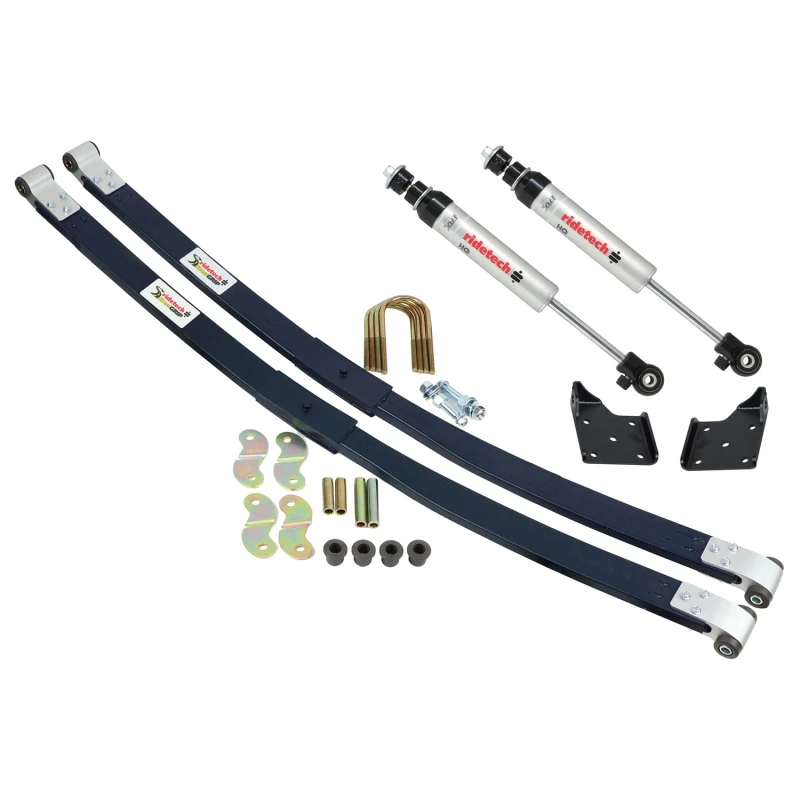 Ridetech Composite Blattfedern mit HQ Dämpfer Kit für 1955–1957 Chevrolet Wagon