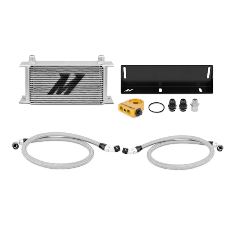 Mishimoto 79-93 Ford Mustang 5.0L Thermostat-Oelkühler-Kit - Silber