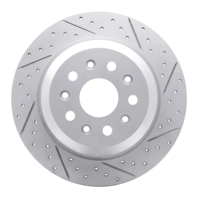 DFC 18-25 Jeep Wrangler Rear Right Drilled & Slotted Geoperformance Rotor