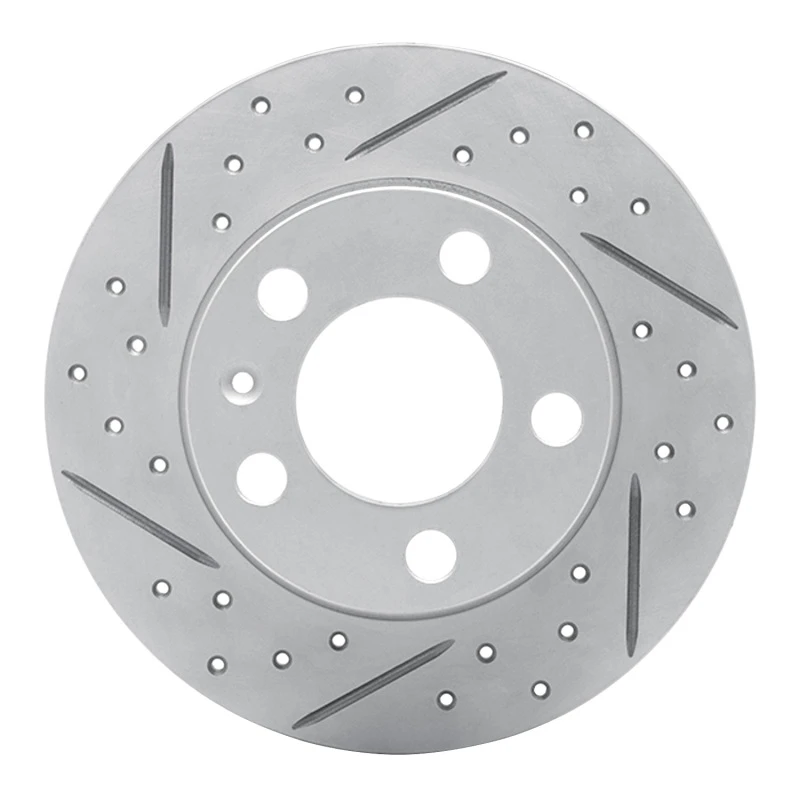 DFC 98-24 Audi Tt Rear Left Drilled & Slotted Geoperformance Rotor