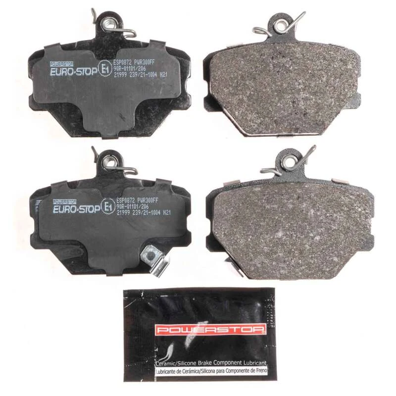 Power Stop 05-16 Smart Fortwo Euro-Stop ECE-R90 Front Brake Pads