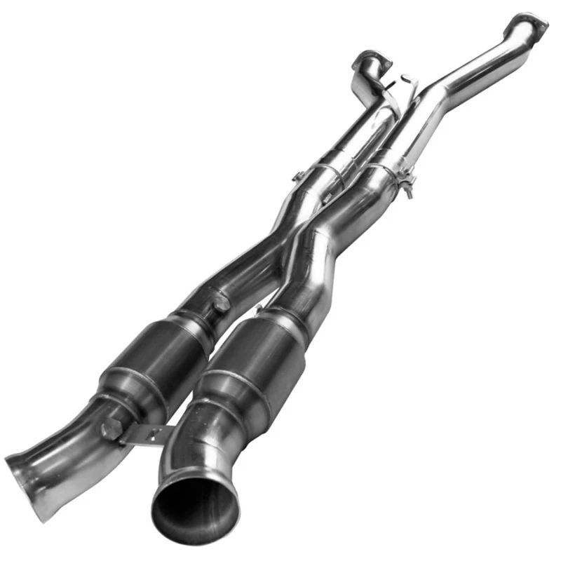 Kooks 97-04 Chevy Corvette 3 Zoll x 3 Zoll GREEN Cat SS X-Pipe Kooks HDR Req
