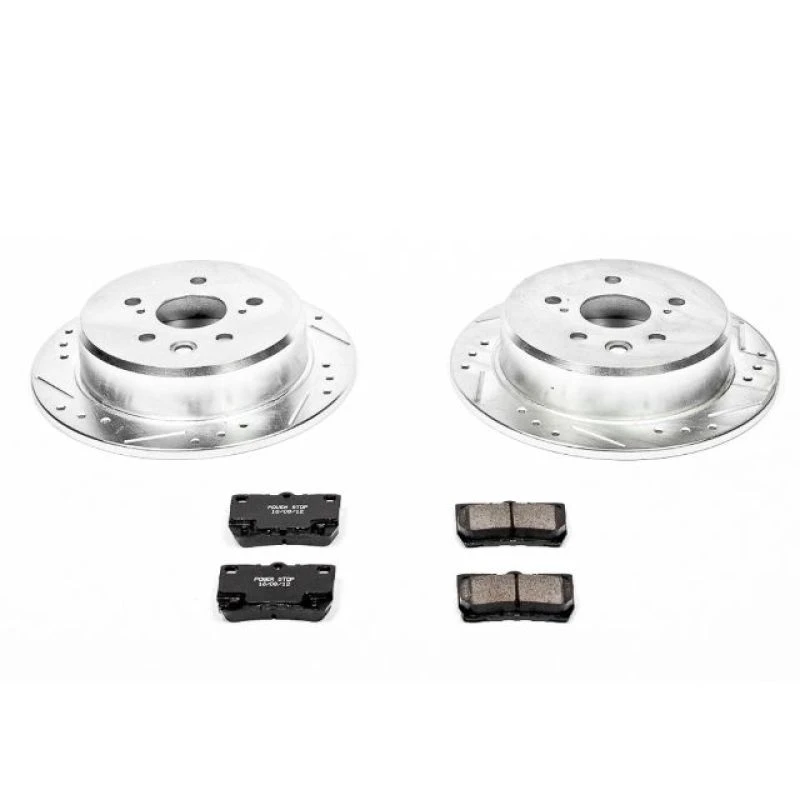 powerstop_K195-679460840f4df Power Stop 06-13 Lexus IS250 Rear Z23 Evolution Sport Brake Kit