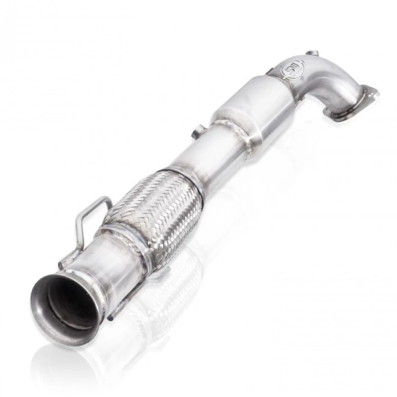Stainless Works 2016-18 Ford Focus RS 3-Zoll-Hochleistungs-Kat-Downpipe-Factory-Anschluss