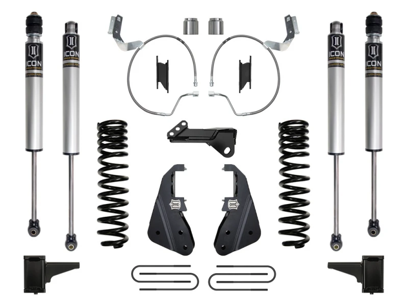 ICON 4,5-Zoll-Lift-Stage-1-Federungssystem für 2023 Ford F-250/F-350 Super Duty 4WD Diesel
