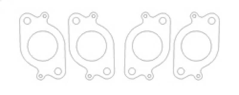 Cometic VW 1.8L 16V 85-96 Auspuff-Set.030 Zoll MLS-Zylinderkopfdichtung 1.525 Zoll Runder Port