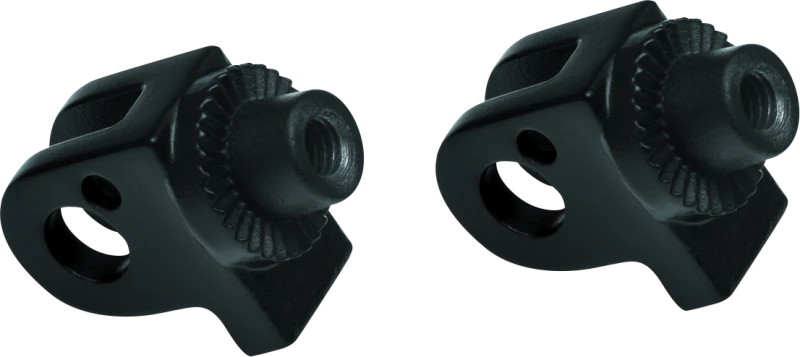 Kuryakyn Splined Peg Adapter for Triumph Satin Black